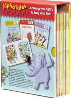 Buy AlphaTales  A Set of 26 Irresistible Animal Storybooks That Build Phonemic Awareness & Teach Each Letter of the Alphabet Teaching Resources Scholastic; Scholastic and Charlesworth Liza in UAE