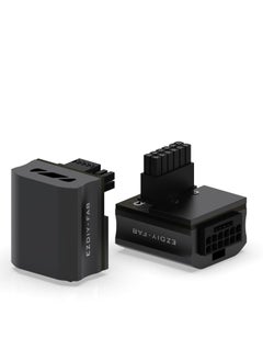 Buy Adapter,  90 Degree Adapter, 12+4 Pin Angle Connector Power Adapter for R T X 4090, 4080, 4070 ti (Black) in Saudi Arabia