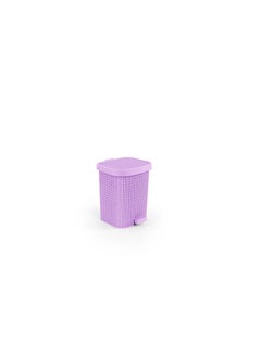 Buy Small Palm Trash Can Purple Crescent and Silver Star 62253136 in Egypt