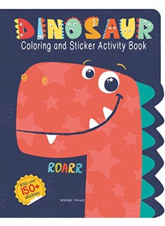 اشتري Dinosaurs - Coloring and Sticker Activity Book (With 150+ Stickers) في الامارات