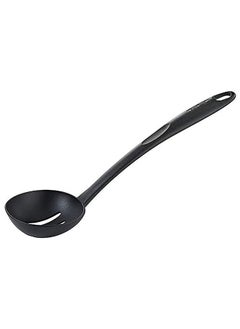 Buy Bienvenue Slotted Spoon Kitcken Tool Heat Resistent Black Plastic 2744512 in Saudi Arabia