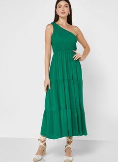 Buy One Shoulder Classic Dress in UAE