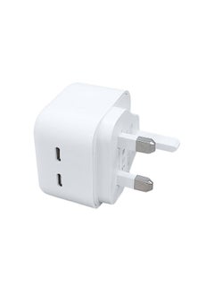 Buy 40 W USB C Wall Charger For Apple White in Saudi Arabia