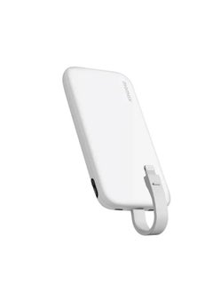 Buy Momax iPower PD3 22.5W Built-in Lightning Power Bank 10000mAh white in Egypt