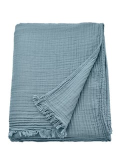 Buy Throw Grey blue 150x200 Cm in Saudi Arabia