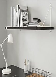 Buy Home Gallery Swedish wall shelf 60X30 Black in Egypt