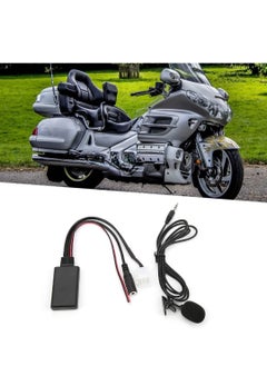 اشتري Bluetooth For Honda Goldwing GL1800 Audio Playback Bluetooth 5.0 12V Goldwing GL1800 Car Stereo في الامارات