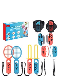 Buy Nintendo Switch Sports Accessories Bundle 10 in 1 Family Sports Game Accessories Kit for Switch OLED in Saudi Arabia