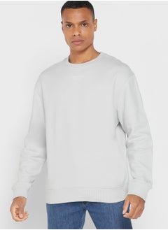 Buy Logo Crew Neck Sweatshirt in UAE