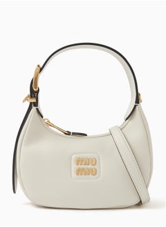 Buy miu Leather hobo bag shoulder in UAE