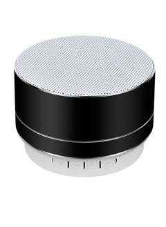 Buy A10 Portable Mini Speaker-Wireless-LED Lighting, Supports Memory Cards And Aux-(BLACK) in Egypt