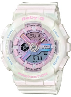 Buy Casio Baby-G Pink Metallic Dial Watch for Women BA-110PL-7A1 in Saudi Arabia
