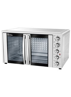 Buy Electric Oven Toaster (Double Door) RA-OT8047 | Capacity: 80 Liter | Power: 220-240V  50/60Hz | Watts: 1900W With BS plug | Luxury Panel | Adjustable Temperature 70~250°C | Mechanical Control in Saudi Arabia