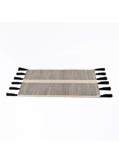 اشتري Wildesc Bath Mat, Natural & Black - 90x60 cm في الامارات