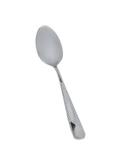 Buy Embossed silver tea spoon set 6 pieces in Saudi Arabia