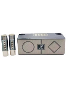 Buy Karaoke Sound System Portable Karaoke Outdoor Rock Speakers Ys-215 Grey in UAE