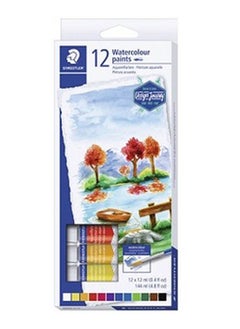 Buy Design Journy Water Color Paints Per Tube Set Of 12 Pcs Multicolour in Egypt