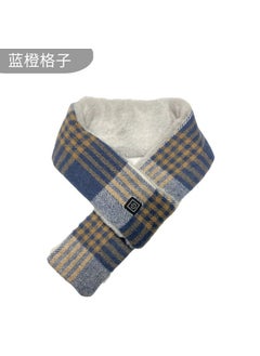 اشتري Smart heating scarf plush thickened graphene three-gear temperature control heating usb charging scarf electric heating neck protectionBlue plaid scarf (excluding charging treasure bag) Blue plaid scarf (excluding charging treasure bag) في السعودية