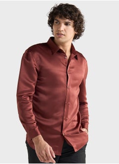 Buy Essential Regular Fit Shirt in Saudi Arabia