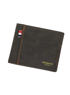 Buy Luxury Leather Wallet for Men - Elevate Your Style, Black in UAE