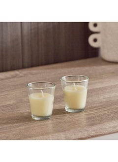 اشتري Luna 2-Piece Jar Candle Set 3.3 x 5.3 x 3.3 cm في الامارات