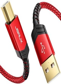 Buy JSAUX Printer Cable, 6FT USB Printer Cable USB 2.0 Type A Male to B Male Scanner Cord USB B Cable High Speed for HP, Canon, Epson, Dell, Brother, Lexmark, Xerox, Samsung etc and Piano, DAC in Egypt