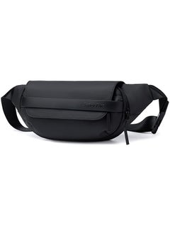 Buy FY00739 Fashion Casual Chest Multipocket Shoulder Crossbody Waterproof Bag - Black in Egypt