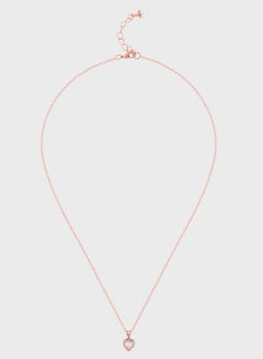 Buy Hannela Crystal Heart Pendant Necklace in UAE