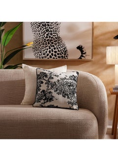 Buy Timber Filled Cushion 45X45Cm - Black in UAE