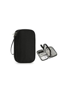 اشتري ECVV Cable Organizer Bag Portable Tech Travel Pouch with Zipper Multiple Electronic Storage Pockets For Cable, Cord, Charger, Phone, Earphone, SD Card في الامارات