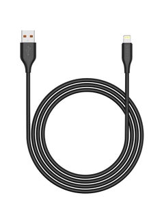 Buy Lazor Flux USB to Lightning Iphone Charging Cable CL85 Black-1m in UAE