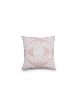 Buy Eyelash Filled Cushion 45x45cm - Blush in UAE