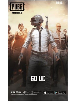 Buy PUBG 60 UC -  Digital Code - (Delivery Via SMS) in UAE