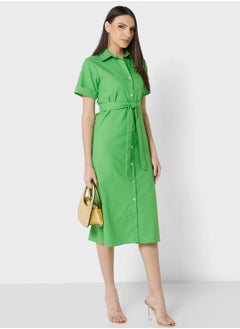 Buy Button Down Shirt Dress in UAE