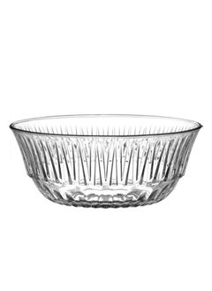 اشتري Alinda Glass Bowl, 2200 Ml, 93Mm Height And 225Mm Width في الامارات