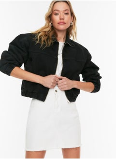 Buy Denim Button Down Jacket in UAE