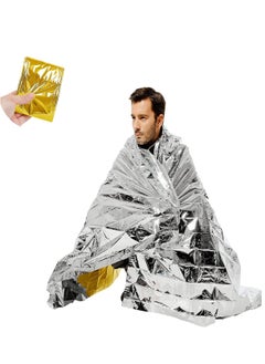 Buy Gold/Silver Double Sided Emergency Blanket 160 * 210 cm in Egypt