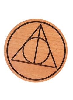 Buy Laser Crafts Deathly hallows Coaster Wood in Egypt