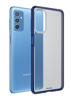 اشتري Moxedo Samsung Galaxy M52 5G Case Shockproof Drop Protection Slim Thin Design Translucent Frosted Matte Back Case Cover Compatible for Samsung Galaxy M52 5G (Blue) في الامارات