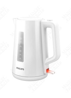 Buy Electric Kettle 1.7 L 2200 W HD9318/01 - Rapid Boil with Cool-Touch Body (White) in UAE