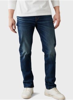 Buy High Waist Slim Fit Jeans in Saudi Arabia