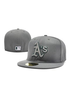 Buy NEW ERA 3D Embroidered Fitted Baseball Team Cap with Closed Back for Sun Protection-59.6CM in Saudi Arabia