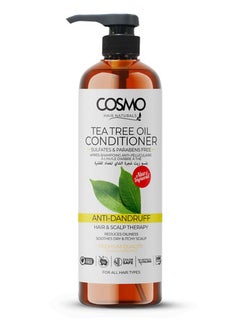 Buy Tea Tree Oil Conditioner Anti Dandruff Free Of Sulfates And Parabens 1000 Ml in Saudi Arabia