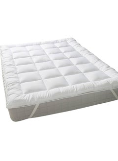 Buy Cotton Mattress Topper 10cm Thick 160x200cm in UAE