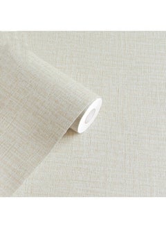 Buy 40cm x 10m Waterproof and Moisture-Proof Solid Color PVC Self-Adhesive Wallpaper in UAE