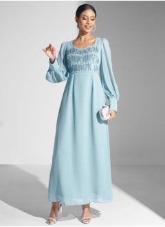 اشتري Dress With Embellished Detail في السعودية