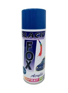 اشتري Premium Quality Multi Purpose Car Spray Paint Black Fox Blue Color في السعودية