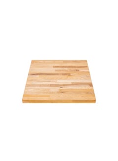 Buy Butcher Block Work Bench Top - 30 x 24 x 1.5 in. Multi-Purpose Maple Slab for Coffee Table, Office Desk, Cutting Board, Bar Table - Natural Finish Table Top and Compatible Base Leg Units by DuraSteel in UAE