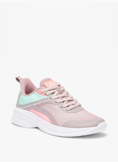 Buy Women's Colourblock Shoes with Lace-Up Closure in UAE