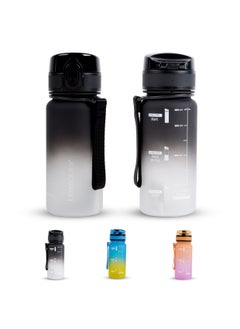 Buy 350ml Kids Water Bottle - USA Tritan Material Non-Toxic BPA Free - Fast Flow - Flip Top Leak Proof Lid and One Click Open in UAE